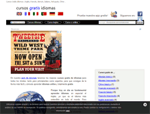 Tablet Screenshot of cursosgratisidiomas.com